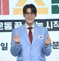 [포토] 박태환 ‘러블리 하트’