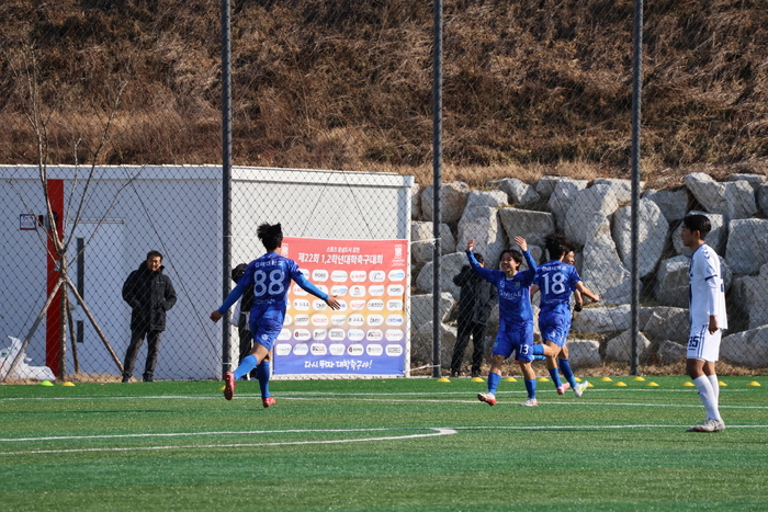 단국·김해·동원·수성, 16강 합류[1,2학년 대학축구]