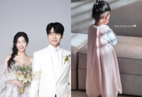 ‘이승기♥’ 이다인, 딸 뒷모습 살짝 공개 ‘세젤귀’