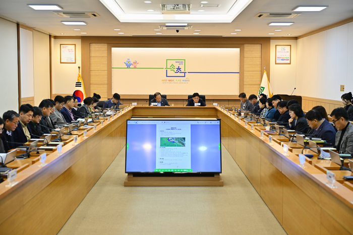 속초시, ‘2026년도 현안사업 점검회의’ 개최