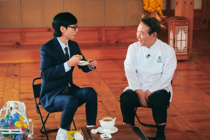 유재석-후덕죽. 후덕죽 SNS.