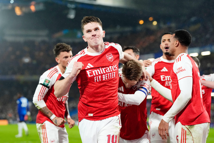 ‘해결사’ 요케레스, 1골 1도움 폭발... 아스널, 리그컵 4강 1차전 첼시에 3-2 진땀승