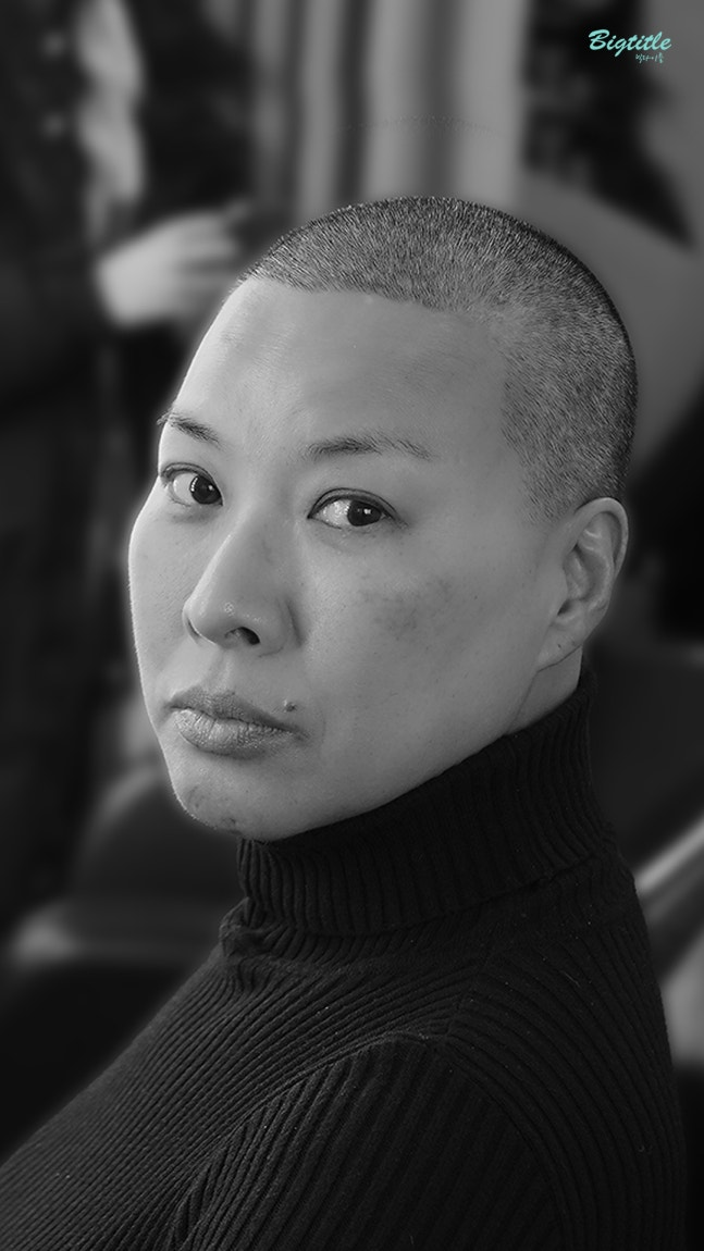 정영주, 삭발 변신...강렬한 황소의 눈빛