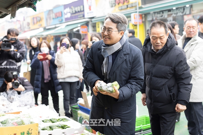 김동연“설 대목 끝나면 피해복구 공사 신속하게 진행 하겠다”
