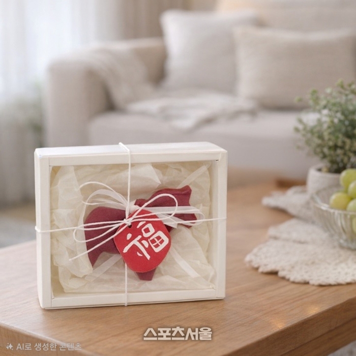 붉은 말의 해, 행운을 달리다! 증정품 . 제공=기린빌라리조트