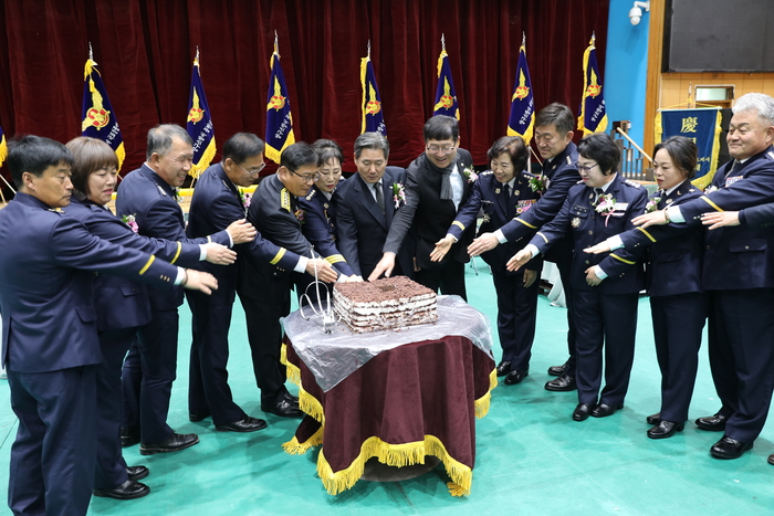 [강원소방]양구, 2026년 의용소방대장 이·취임식