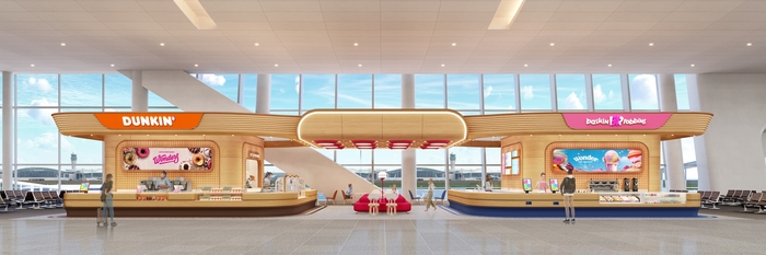 인천국제공항에 착륙한 K-디저트…T2에 ‘배라·던킨 콤보 매장’ 오픈