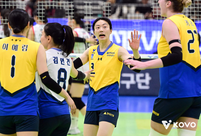 연패·오독 불운에도 현대건설이 무너지지 않는 이유, 리그 ‘No.1’ 세터 김다인의 압도적 존재감