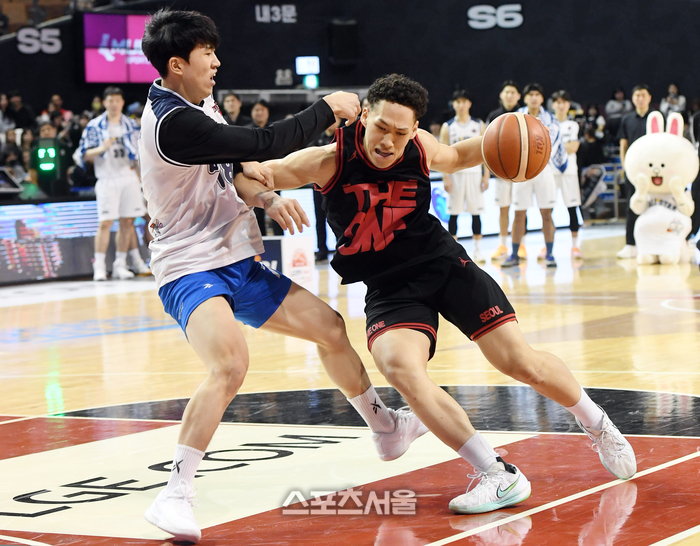 [포토]올스타전 1대1 최강자에 오른 SK 에디 다니엘