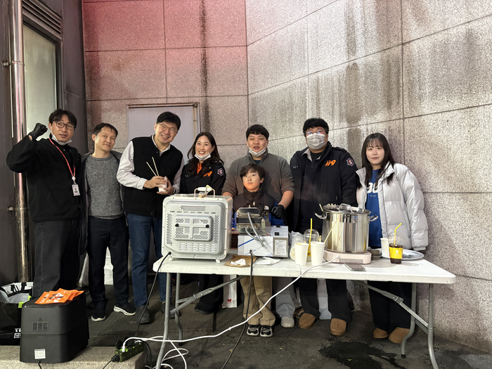 [강원소방]119구급대원·응급실 의료진에 따뜻한 응원