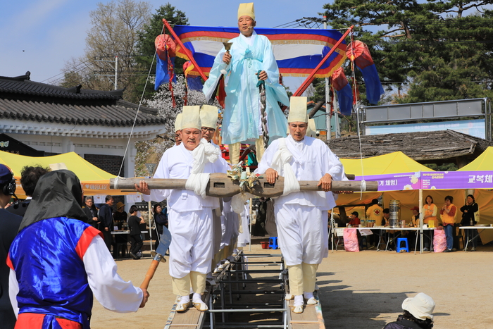 횡성회다지소리 원용재 선생. 사진|(사)횡성회다지소리보존회