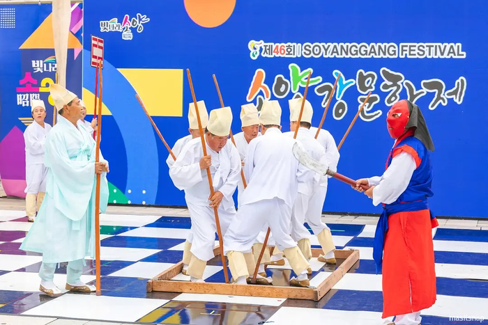 횡성회다지소리 원용재 선생. 사진|(사)횡성회다지소리보존회