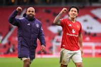 ‘아모림 듣고 있나’ 맨유 핵심 수비수 극찬 또 ‘극찬’…“달라도 너무 달라, 구단 의미 알아” 캐릭 ‘매직’에 반했다