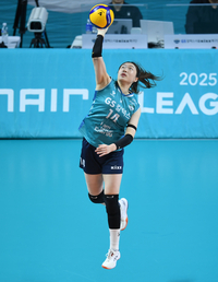 [포토] 김지원 ‘차분하게 서브’