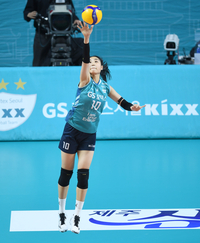 [포토] 최유림 ‘침착하게 서브’