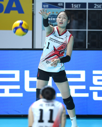 [포토] 몸 푸는 정관장 인쿠시