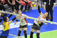 [포토]페퍼저축은행 시마무라의 공격