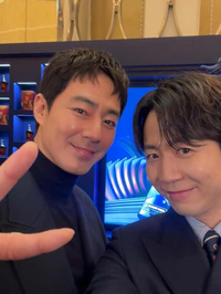 셰프 손종원, 조인성과 함께 느좋샷 [★SNS]