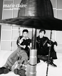 유배지에서 만난 두 남자, 유해진·박지훈…‘왕과 사는 남자’, 마리끌레르 2월호 장식