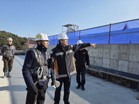 [강원소방]김진문 강릉소방서장, 겨울철 공사장 현장점검 실시