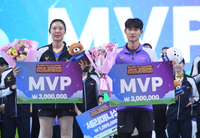 [포토] 올스타 MVP는 양효진과 김우진