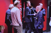 ‘정식 감독 얘기?’ 뭐가 그리 급해서 ‘인터뷰’ 앞둔 캐릭을 데려갔나…맨유 짐 랫클리프, 맨시티전 승리 후 ‘터널 대화’