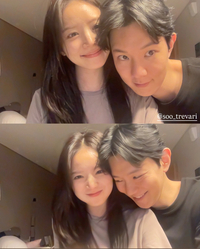 김지영, 윤수영 대표와 꿀 뚝뚝 셀카... “혼인서약서 작성 완료”