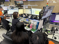 [강원소방]봄철 산불 대비 119신고 폭주 대응훈련