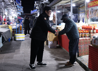 박상수 삼척시장, 민생현장에서 어민과 상인들 건의사항 청취