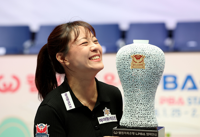 ‘웹디자이너→LPBA 챔피언’ 임경진 “져도 맛있는 거 사준 남편, 이번엔 내가 크게 쏠게” [SS현장 일문일답]