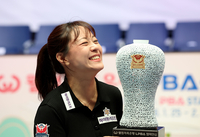 ‘웹디자이너→LPBA 챔피언’ 임경진 “져도 맛있는 거 사준 남편, 이번엔 내가 크게 쏠게” [SS현장 일문일답]