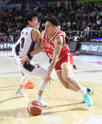 [포토]허웅 상대 돌파 시도하는 에디 다니엘