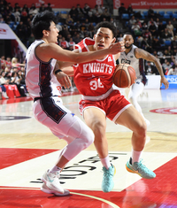 [포토]에디 다니엘을 수비하는 허웅