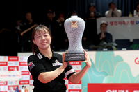 ‘하이원리조트’ 임경진, 팀 합류 첫 여자프로당구 우승