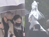 최시원, 구준엽 옆 말없이 지켰다...故 서희원 1주기 참석