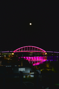 속초시, 관내 주요 명소를 밝게 비추는 음력 2025년의 마지막 아쉬운 보름달