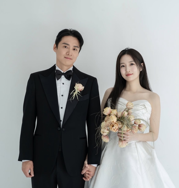 '오상진♥' 김소영, 만삭에도 드레스 입고 리마인드 웨딩