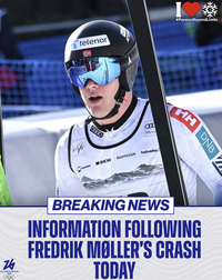 헬기 ‘출동’한 훈련 중 끔찍한 추락…노르웨이 스키 스타, 어깨 탈구 “다른 부위 부상 없다, 치료 완료·재활 시작”[2026 밀라노]