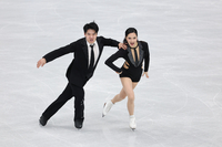 ‘올림픽 데뷔’ 피겨 임해나-권예, 아이스댄스 리듬댄스 70.55점으로 팀 이벤트 7위[2026 밀라노]