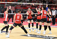 박정아 3개월 만의 두 자릿수 득점 터졌다…페퍼저축은행, 도로공사 잡고 2연승 분위기 확실히 바꿨다