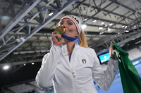 개최국 伊 첫 금메달, 여자 빙속 3000ｍ 롤로브리지다…올림픽 신기록 작성 [2026 밀라노]