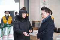 육동한 춘천시장, ‘그냥드림’ 사업장  운영 상황 점검