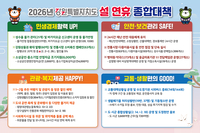 [강원자치도]‘4개 핵심분야 설 연휴 종합대책’ 추진