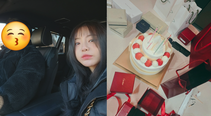 '돌싱' 서유리, ♥7세 연하 법조계 남친과 명품 가득 생일 