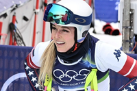 충격! 끔찍한 사고 당한 린지 본, 다리 골절로 수술...마지막 올림픽 퇴장