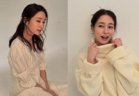 이민정, 극과 극 분위기 근황 공개 “아파 보이는 애 vs 안 아픈 애”