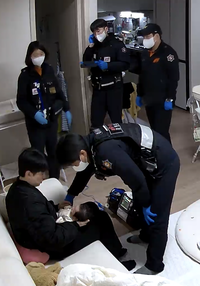 [강원소방]태백, 신속한 119 대응 신생아 생명 구조