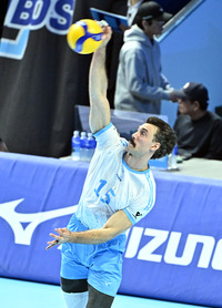 [포토]대한항공 러셀의 강력한 서브