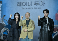 [포토] 신혜선-김진민 감독-이준혁, ‘레이디 두아’ 파이팅!!!