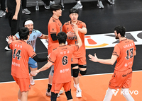 홈 ‘부산’에서만 무려 12승째…OK저축은행, 한국전력 꺾고 3연승 질주+3위 도약